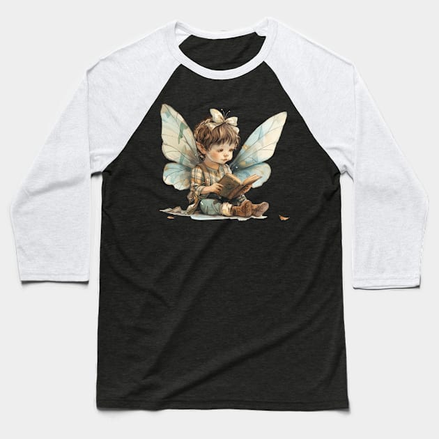 Little fairy Baseball T-Shirt by feafox92